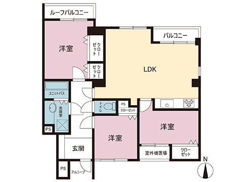 中古マンション 八王子市中野上町１丁目 JR横浜線八王子駅 2,250万円