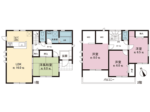 新築戸建 栃木市都賀町升塚 東武日光線合戦場駅 2,590万円