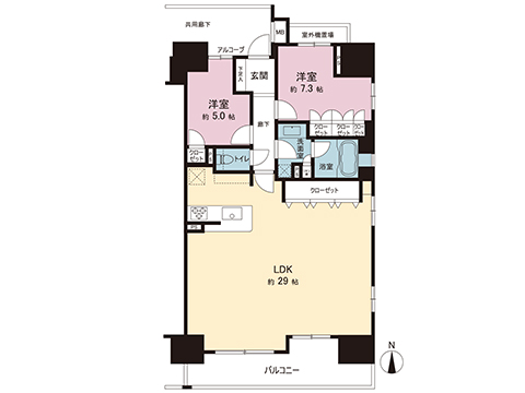 中古マンション 厚木市栄町１丁目 小田急線本厚木駅 4,390万円