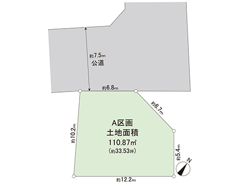 土地 さいたま市見沼区大字御蔵 JR東北本線（宇都宮線）大宮駅 2,390万円