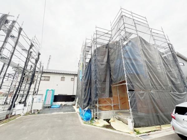 八王子市楢原町 新築戸建 前面道路含む現地写真