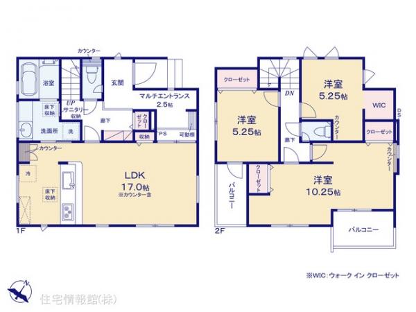 新築戸建 埼玉県入間郡三芳町大字北永井841-1 東武東上線鶴瀬駅 4,190万円