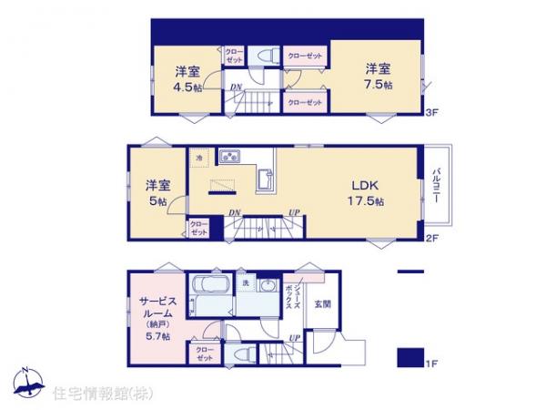 新築戸建 神奈川県横浜市中区本牧大里町9-16 JR根岸線根岸駅 5,080万円
