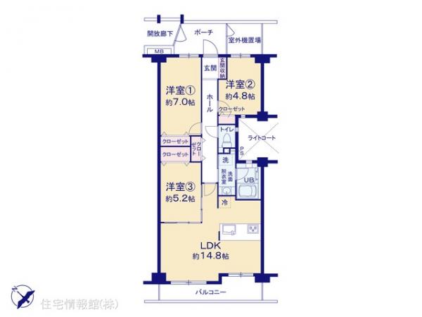 中古マンション 神奈川県横浜市港南区上永谷４丁目10-23 横浜市営地下鉄ブルーライン上永谷駅 3,198万円