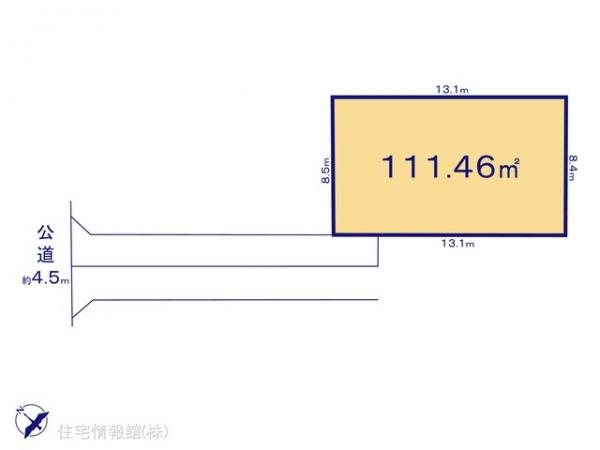 土地 千葉県野田市山崎1551-33 東武野田線梅郷駅 1,750万円