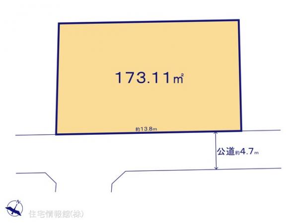 土地 埼玉県入間郡三芳町大字北永井845-24 東武東上線鶴瀬駅 2,980万円