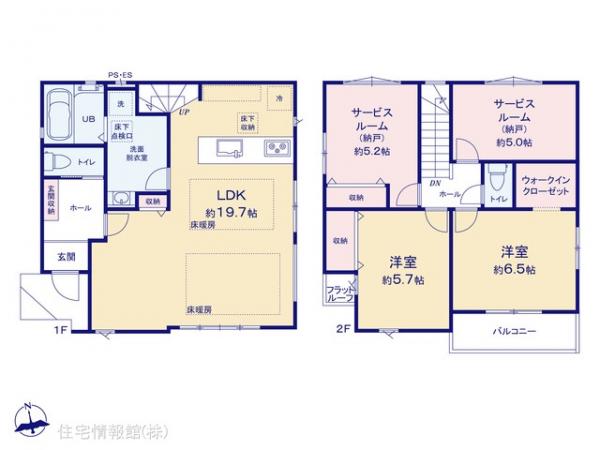 新築戸建 神奈川県藤沢市石川３丁目 小田急江ノ島線六会日大前駅 5,249万円