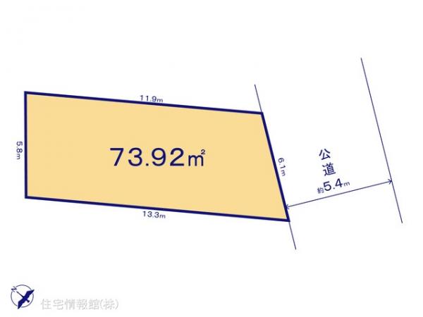 土地 東京都江戸川区平井１丁目87-1 JR中央・総武線平井駅 6,580万円