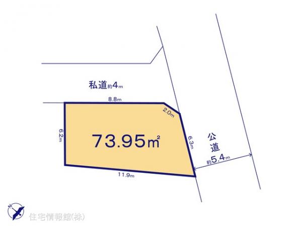 土地 東京都江戸川区平井１丁目87-1 JR中央・総武線平井駅 6,680万円