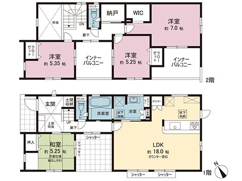 新築戸建 宇都宮市石井町 JR東北本線 (宇都宮線）宇都宮駅 4,198万円