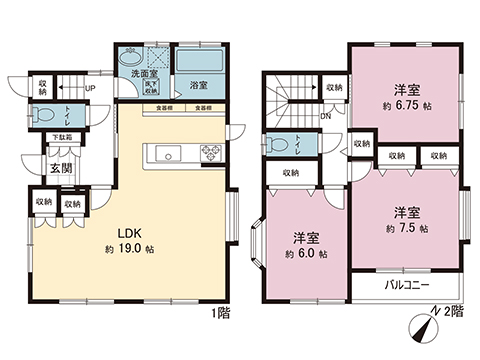 中古戸建 羽村市羽加美３丁目 JR青梅線小作駅 2,730万円