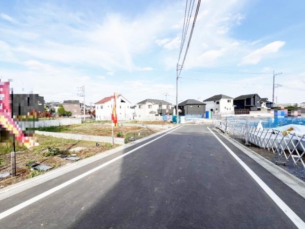 八王子市長房町 土地 前面道路含む現地写真