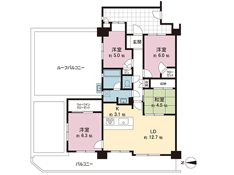 中古マンション 宇都宮市錦３丁目 JR東北本線 (宇都宮線）宇都宮駅 2,290万円