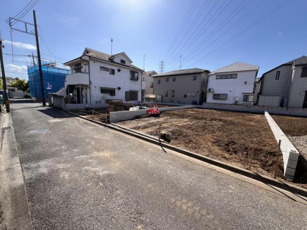 東大和市新堀２丁目 土地 前面道路含む現地写真