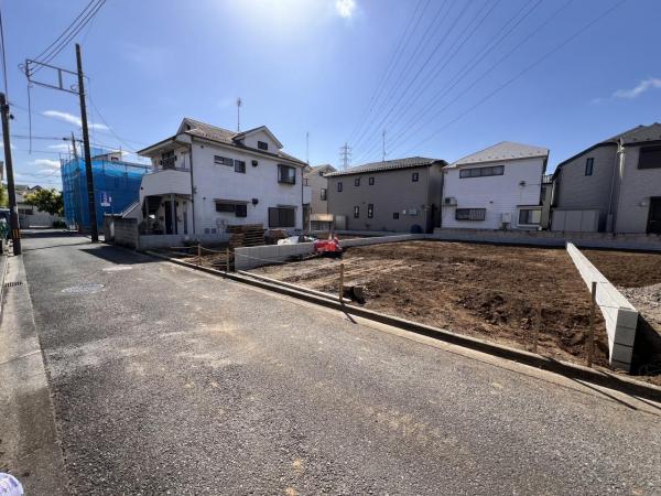 東大和市新堀２丁目 土地 現地土地写真