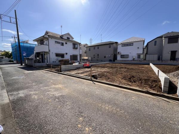 東大和市新堀２丁目 土地 現地土地写真
