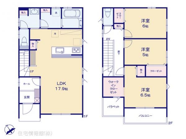 新築戸建 埼玉県久喜市西639 JR東北本線（宇都宮線）久喜駅 2,980万円