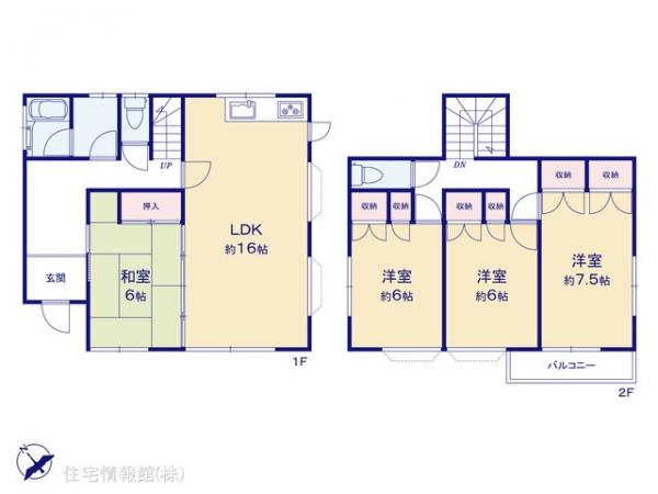 中古戸建 千葉県船橋市丸山３丁目52-7 東武野田線馬込沢駅 3,269万円