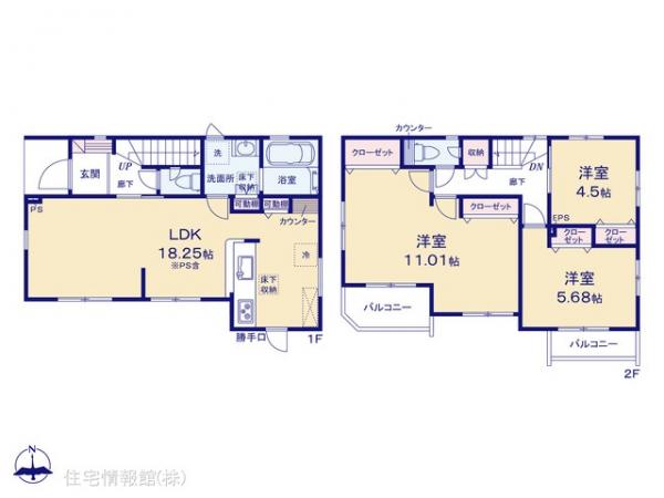 新築戸建 埼玉県川越市大字山田1661-6 西武新宿線本川越駅 2,998万円
