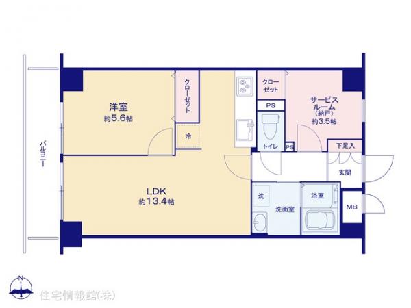 中古マンション 東京都足立区東保木間１丁目21-10 つくばエクスプレス六町駅 2,790万円
