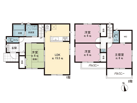 新築戸建 栃木市大宮町 東武宇都宮線野州平川駅 2,190万円