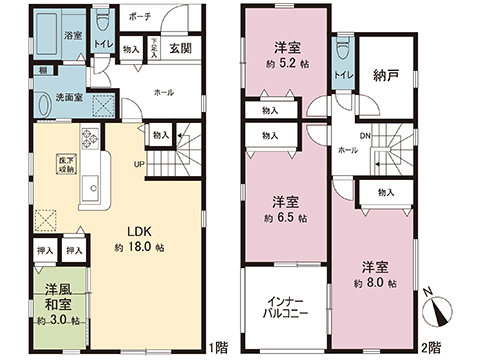 新築戸建 下野市小金井３丁目 JR東北本線 (宇都宮線）小金井駅 2,590万円