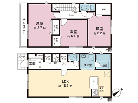 新築戸建 横浜市青葉区奈良町 小田急線玉川学園前駅 4,480万円