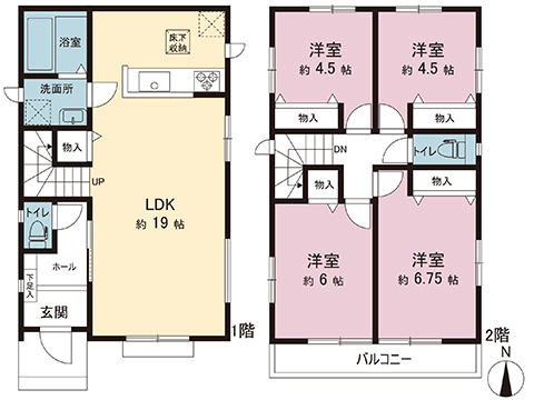 新築戸建 座間市立野台２丁目 小田急線座間駅 4,290万円