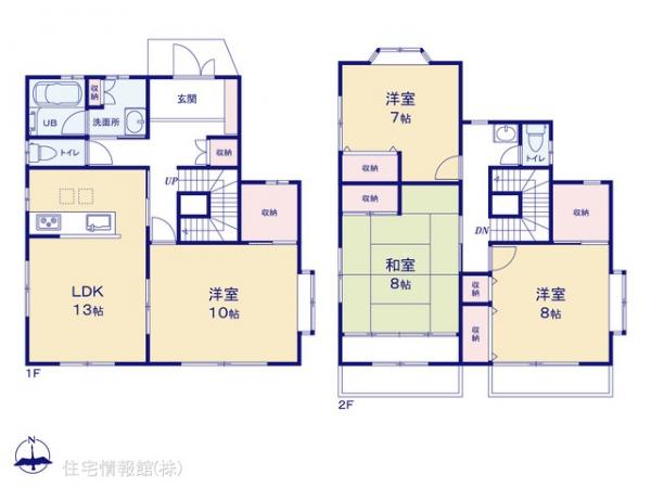 中古戸建 埼玉県狭山市大字南入曽1048-66 西武新宿線入曽駅 2,498万円