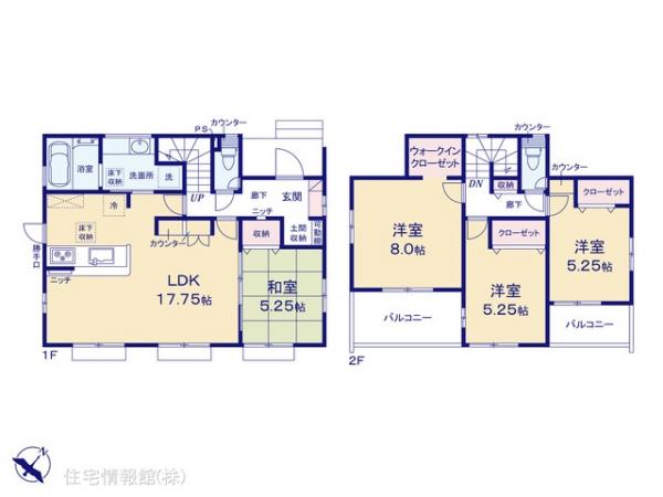 新築戸建 埼玉県入間郡越生町越生東６丁目7-16 JR八高線(高麗川〜高崎)越生駅 2,790万円