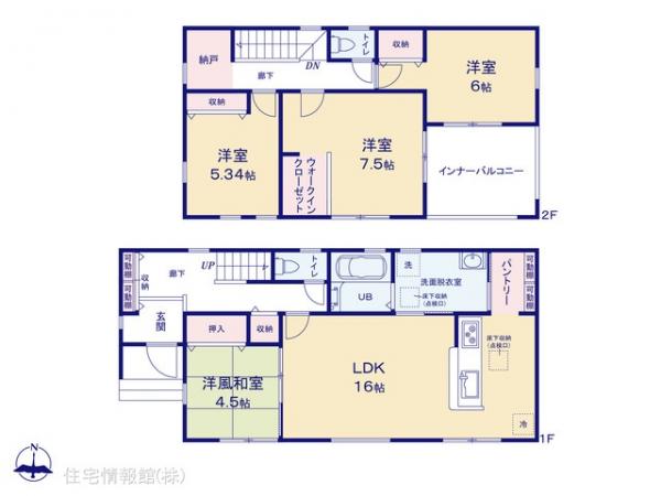 新築戸建 埼玉県比企郡吉見町東野４丁目11-15 JR高崎線鴻巣駅 2,790万円