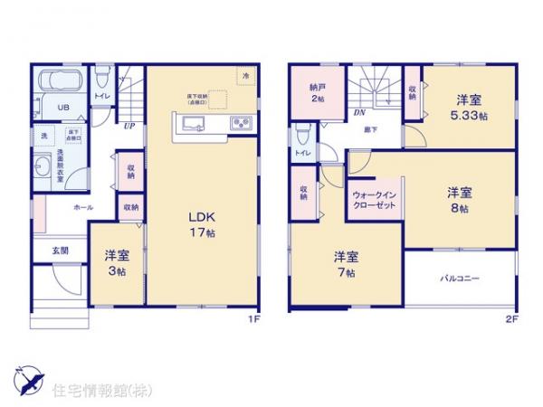 新築戸建 埼玉県さいたま市岩槻区日の出町10-5 東武野田線岩槻駅 3,980万円