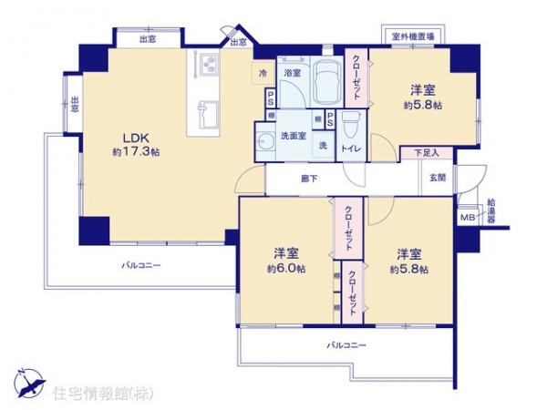 中古マンション 神奈川県相模原市緑区橋本５丁目10-18 京王相模原線橋本駅 4,599万円