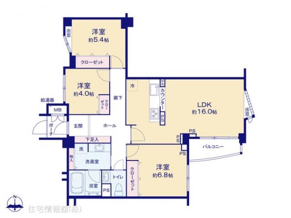 中古マンション 神奈川県藤沢市鵠沼海岸２丁目16-2 小田急江ノ島線鵠沼海岸駅 5,999万円