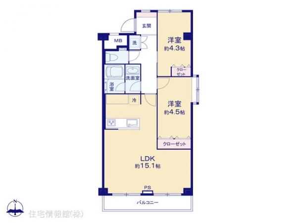 中古マンション 神奈川県横浜市港北区仲手原２丁目22-12 東急東横線妙蓮寺駅 3,980万円
