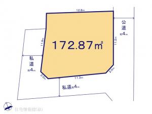 土地 千葉県千葉市花見川区作新台５丁目1389-19 京成本線実籾駅 27990000