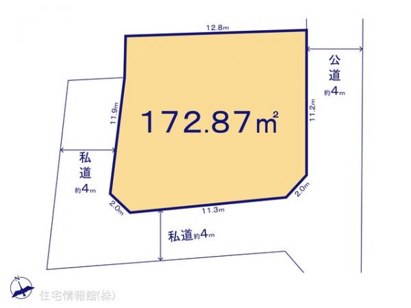 土地 千葉県千葉市花見川区作新台５丁目1389-19 京成本線実籾駅 2,799万円