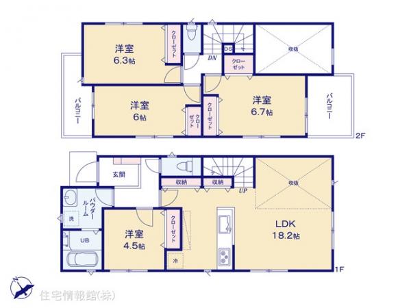 新築戸建 神奈川県横浜市旭区笹野台４丁目40-13 相鉄本線三ツ境駅 5,580万円