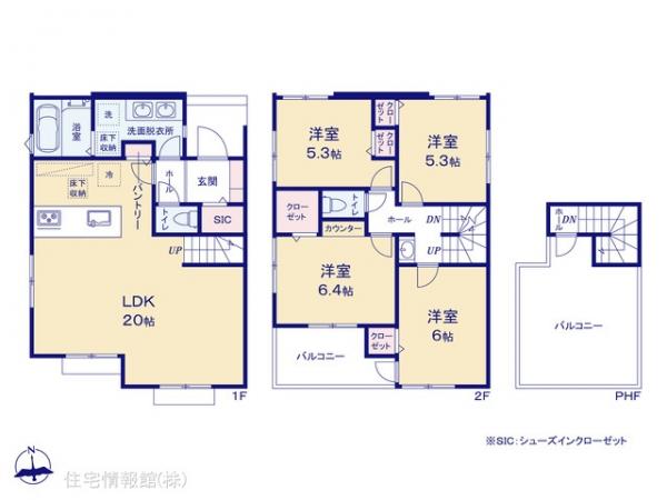 新築戸建 神奈川県横浜市旭区善部町50-14 相鉄本線希望ヶ丘駅 5,180万円