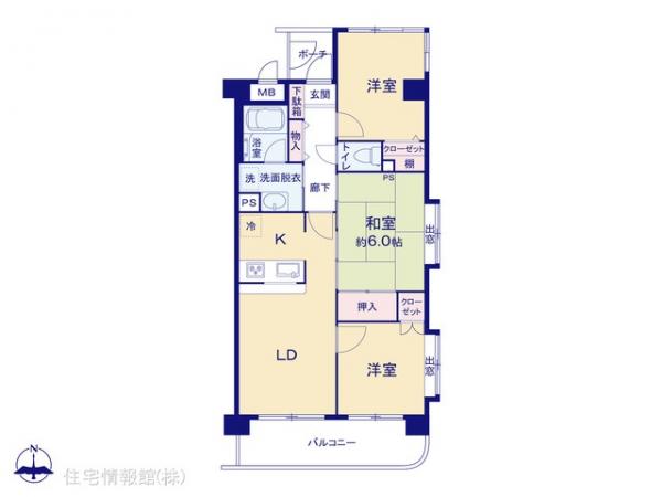 中古マンション 埼玉県川越市大字並木 JR川越線南古谷駅 2,080万円