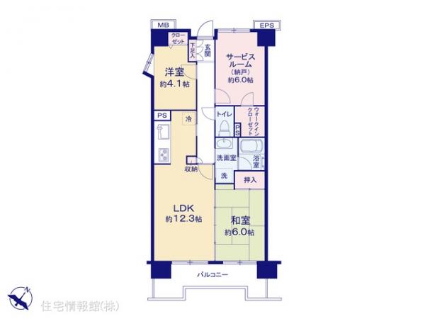 中古マンション 埼玉県さいたま市南区白幡４丁目12-24 JR埼京線武蔵浦和駅 4,690万円