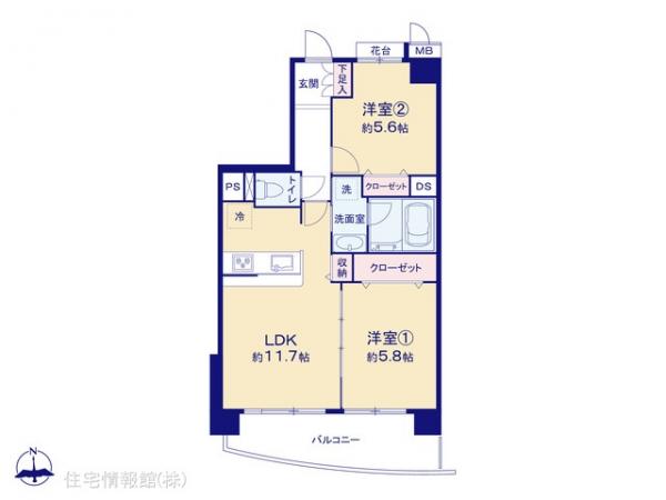 中古マンション 東京都三鷹市新川６丁目3-10 JR中央線吉祥寺駅 5,180万円