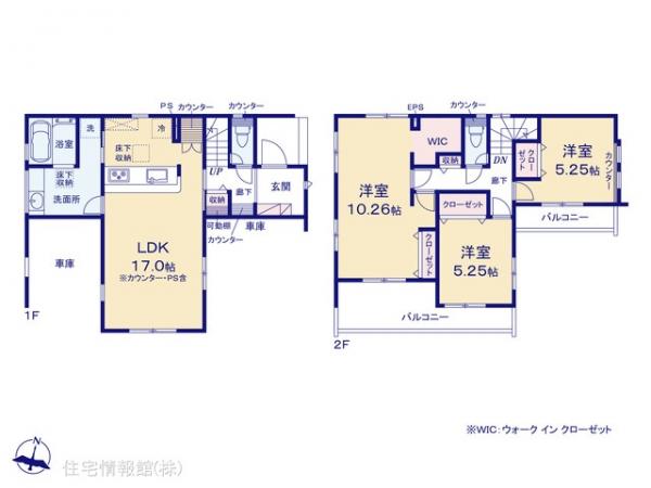 新築戸建 埼玉県久喜市栗原２丁目7-6 東武日光線幸手駅 2,890万円