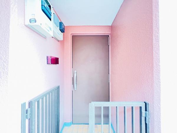 ライオンズマンション大和 玄関
