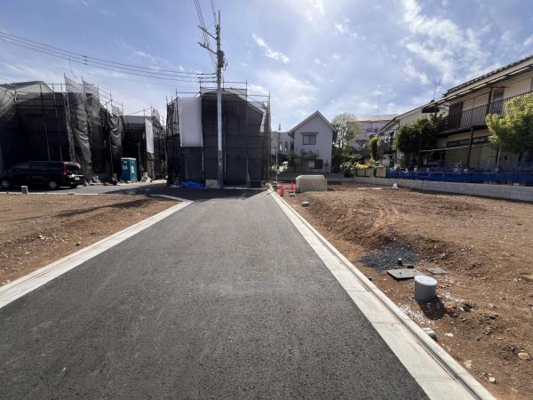 東村山市栄町３丁目 土地 前面道路含む現地写真