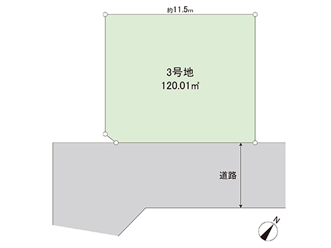 土地 東村山市栄町３丁目 西武多摩湖線八坂駅 5,080万円