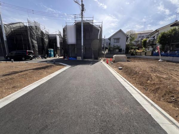 東村山市栄町３丁目 土地 前面道路含む現地写真