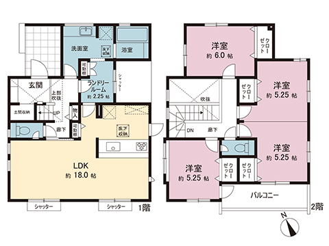 新築戸建 宇都宮市東原町 東武宇都宮線江曽島駅 3,698万円