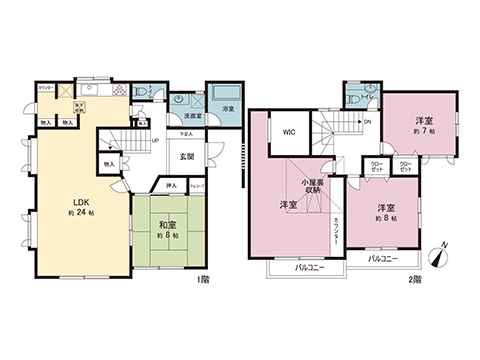 中古戸建 川崎市麻生区王禅寺西２丁目 小田急線新百合ヶ丘駅 7,480万円