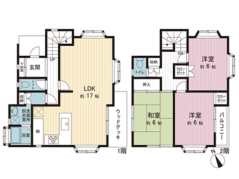 中古戸建 川崎市麻生区高石３丁目 小田急線読売ランド前駅 3,699万円